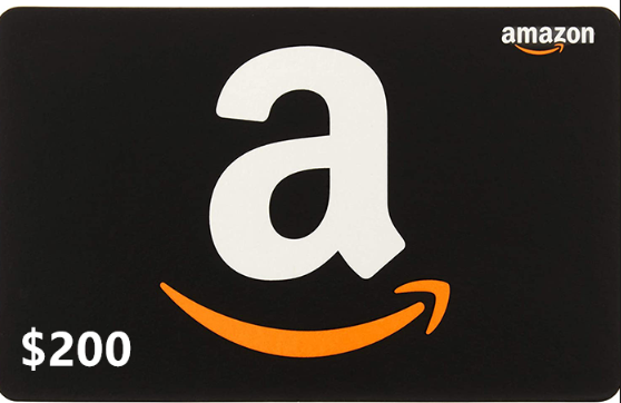 Amazon gift card $200