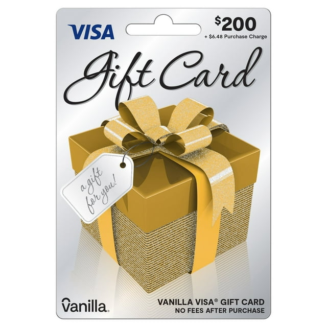 VISA gift card $200